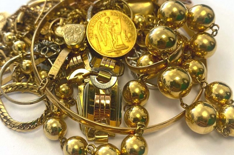 Bijoux en or avant rachat d'or