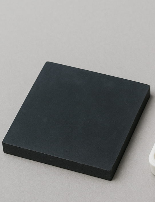 Pierre de touche utilisée pour tester la pureté de l’or avec des acides