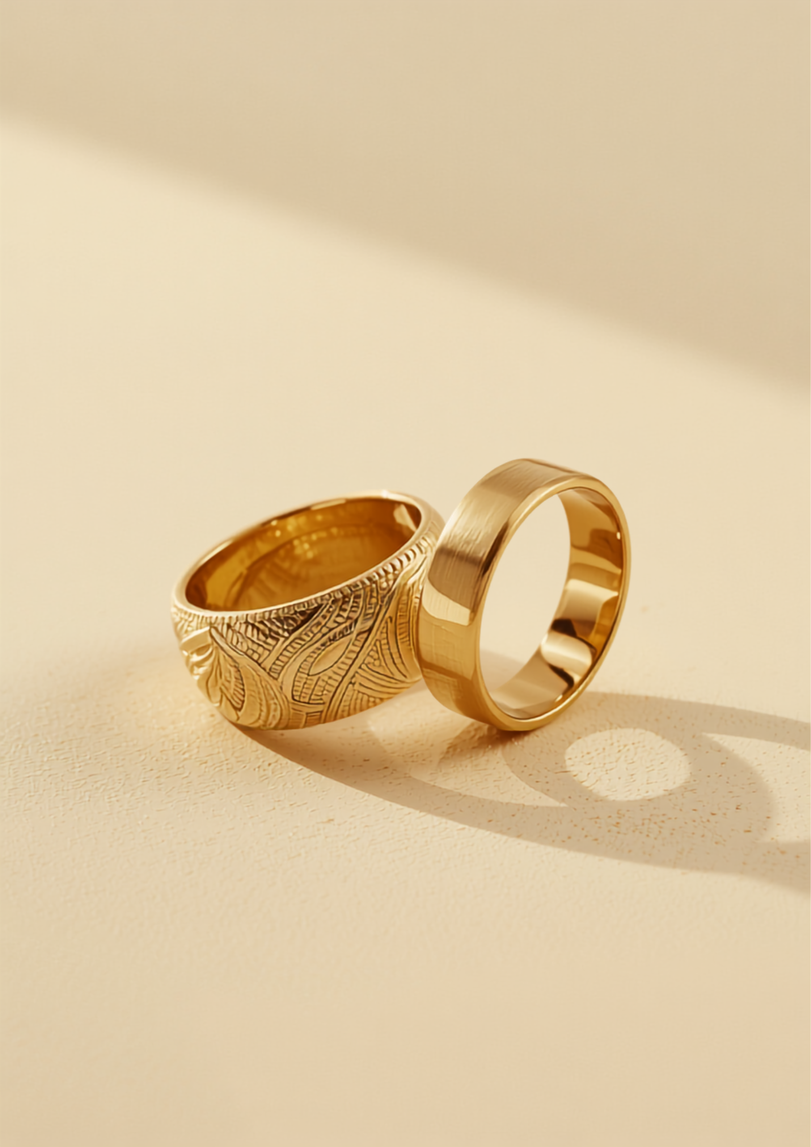 Bijoux créateur ou industriel, comparaison de bagues en or BR.OR