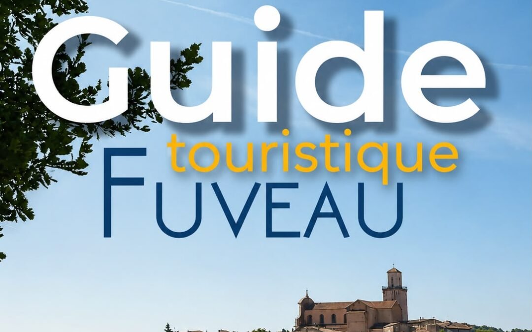Couverture du Guide touristique de Fuveau, Bouches-du-Rhône, édité par l'Office de Tourisme