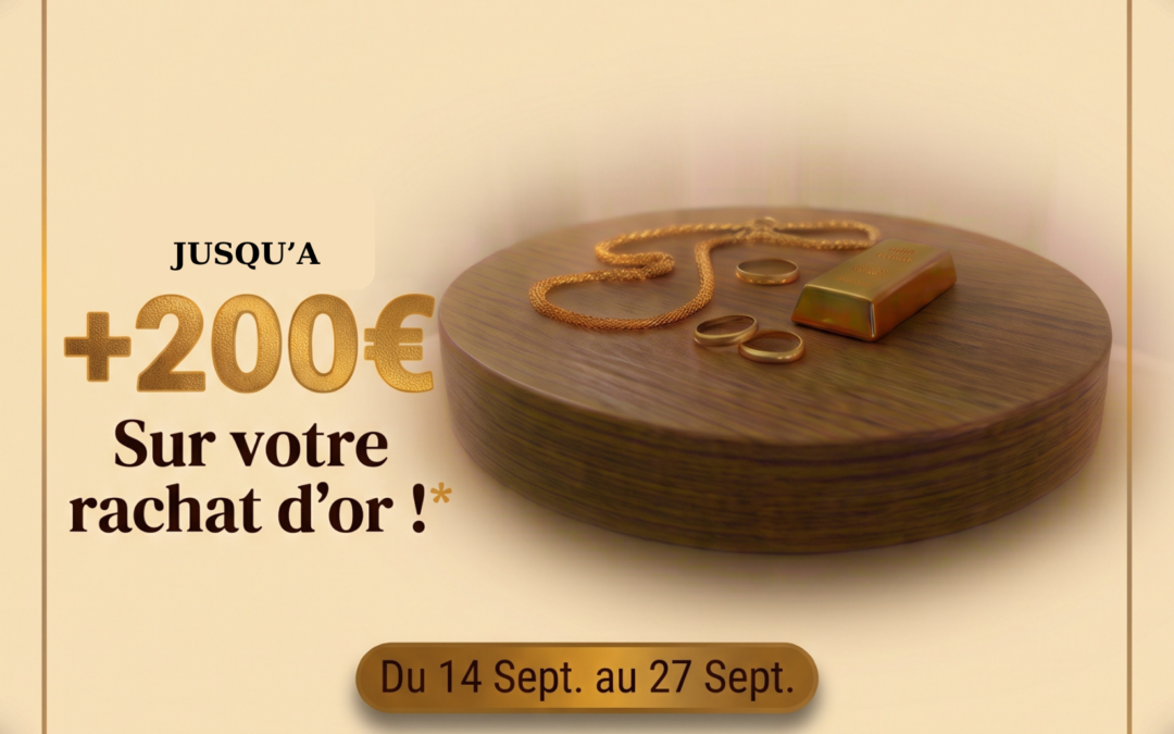Ouverture du bureau de rachat d'or à Meyreuil BR.OR, offre de lancement